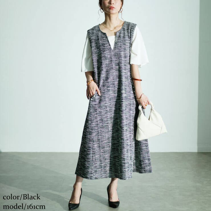 ブラック | 大きいサイズ レディース ワンピース | GOLDJAPAN　大きいサイズ専門店