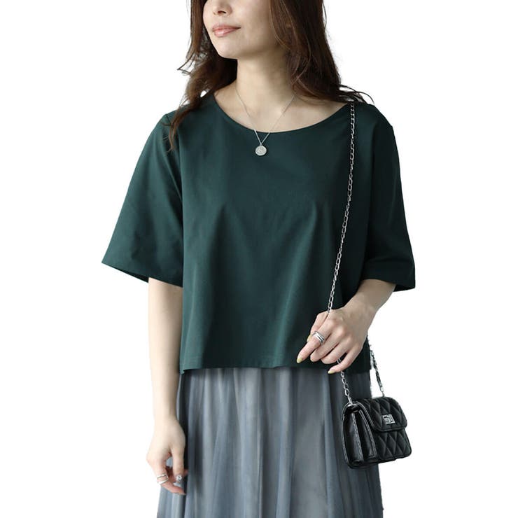 グリーン | 大きいサイズ レディース トップス | GOLDJAPAN　大きいサイズ専門店