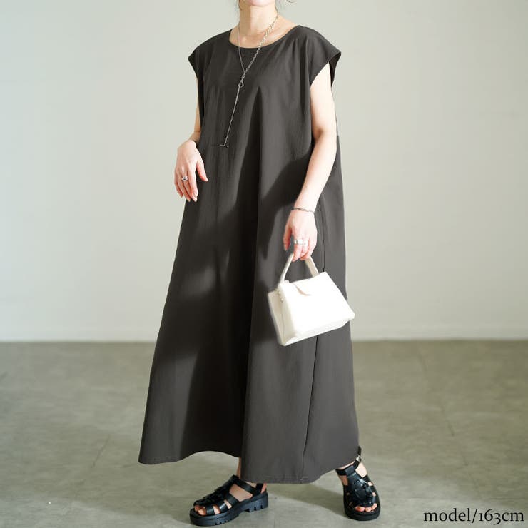 チャコール | 大きいサイズ レディース ワンピース | GOLDJAPAN　大きいサイズ専門店