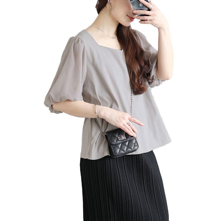 グレー | 大きいサイズ レディース トップス | GOLDJAPAN　大きいサイズ専門店