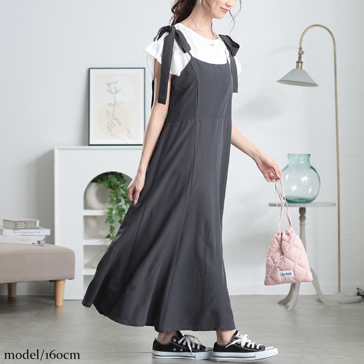 グレー | 大きいサイズ レディース ワンピース | GOLDJAPAN　大きいサイズ専門店