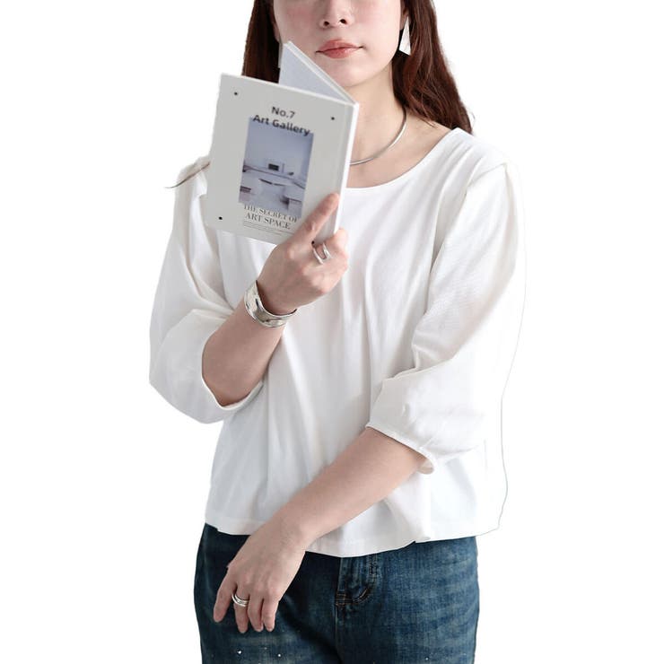 オフホワイト | 大きいサイズ レディース トップス | GOLDJAPAN　大きいサイズ専門店