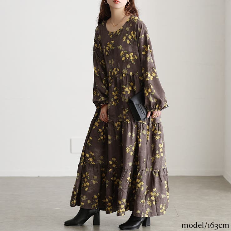 グレー | 大きいサイズ レディース ワンピース | GOLDJAPAN　大きいサイズ専門店