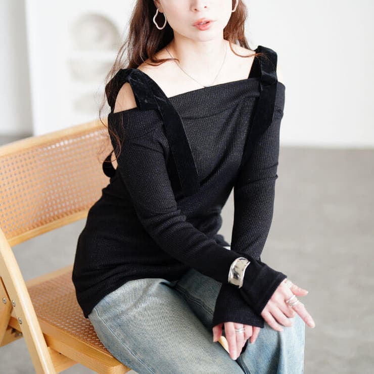 ブラック | 大きいサイズレディース トップス ニット | GOLDJAPAN　大きいサイズ専門店