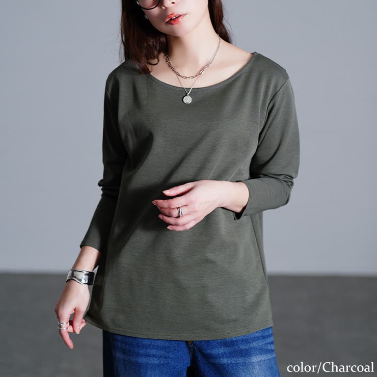 チャコール | 大きいサイズ レディース トップス | GOLDJAPAN　大きいサイズ専門店