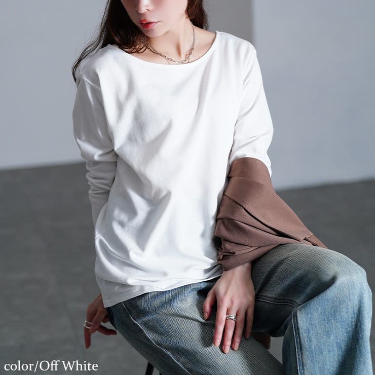 オフホワイト | 大きいサイズ レディース トップス | GOLDJAPAN　大きいサイズ専門店