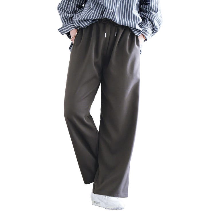 チャコール | 大きいサイズ レディース パンツ | GOLDJAPAN　大きいサイズ専門店