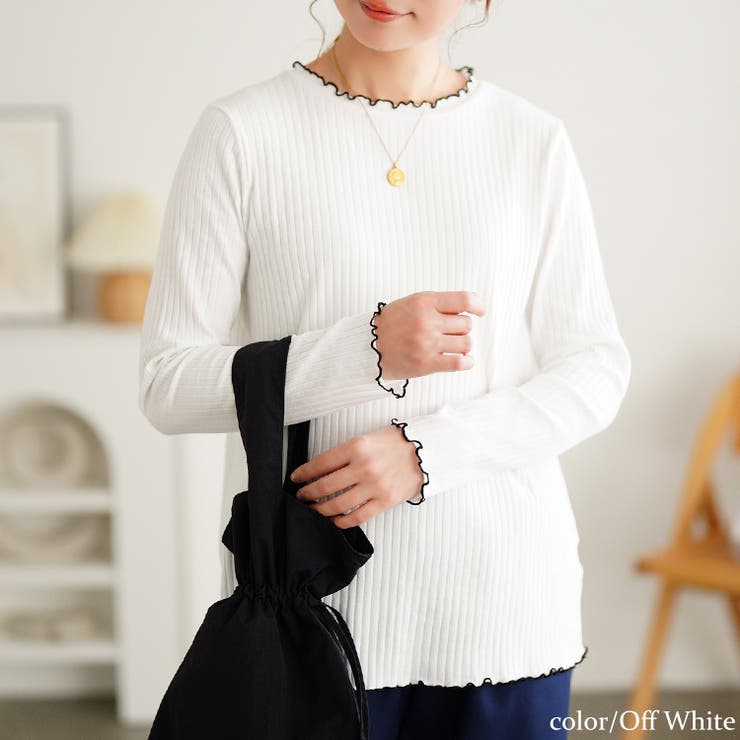 オフホワイト | 大きいサイズ レディース トップス | GOLDJAPAN　大きいサイズ専門店