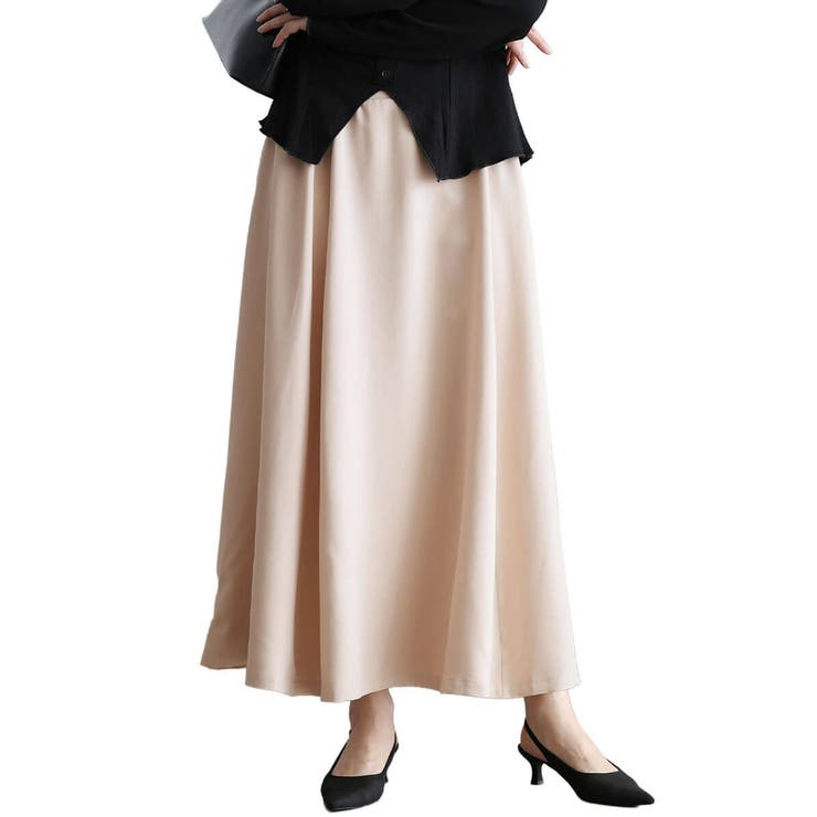 エクリュ | 大きいサイズ レディース スカート | GOLDJAPAN　大きいサイズ専門店