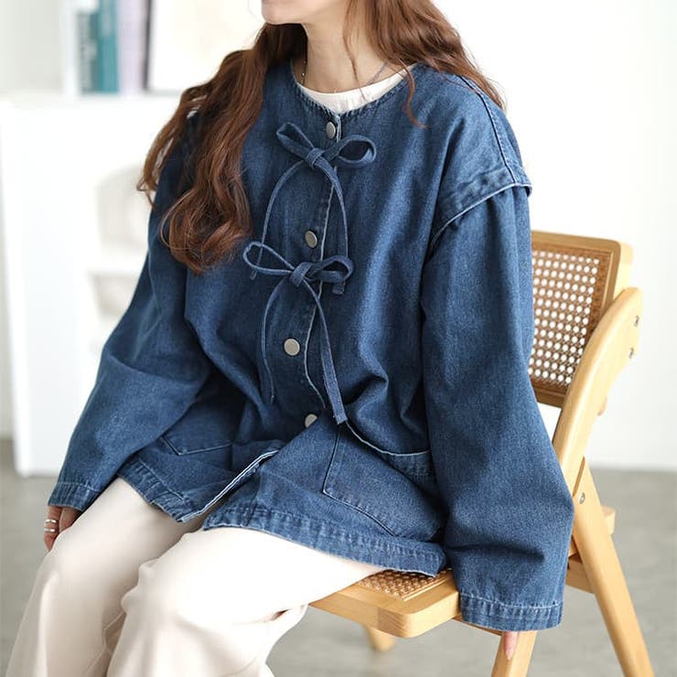 ブルー | 大きいサイズ レディース アウター | GOLDJAPAN　大きいサイズ専門店