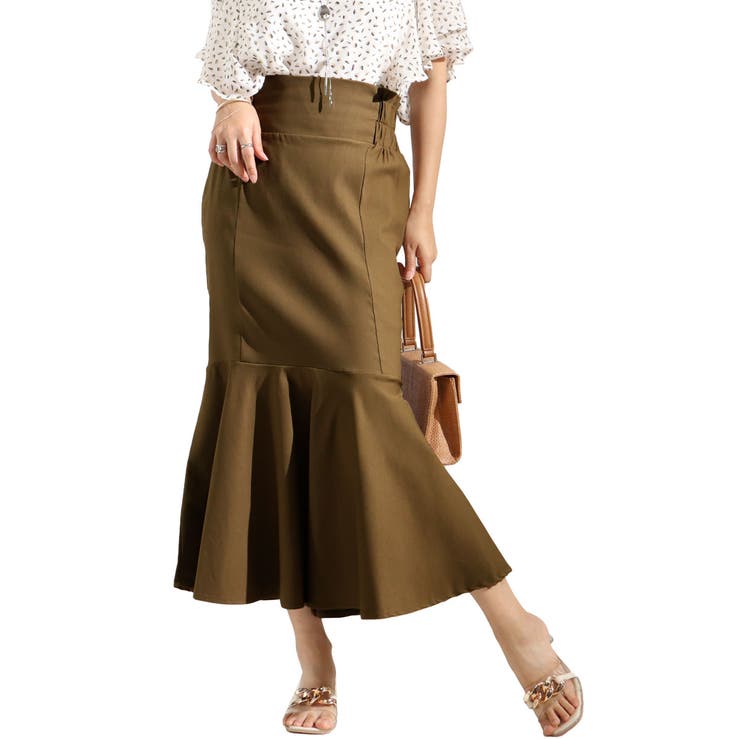 ベージュ | 大きいサイズ レディース ボトムス | GOLDJAPAN　大きいサイズ専門店