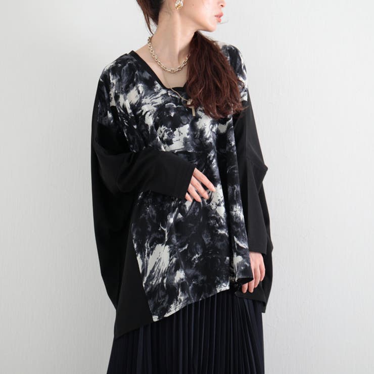 ブラック | 大きいサイズ レディース トップス | GOLDJAPAN　大きいサイズ専門店