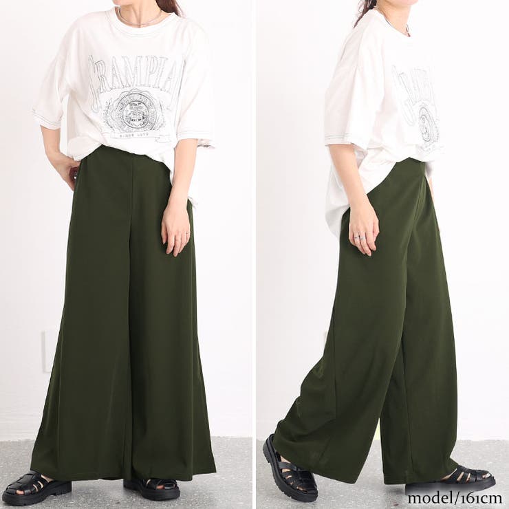 カーキ | 大きいサイズ レディース ボトムス | GOLDJAPAN　大きいサイズ専門店