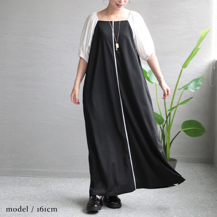 ブラック | 大きいサイズ レディース ワンピース | GOLDJAPAN　大きいサイズ専門店