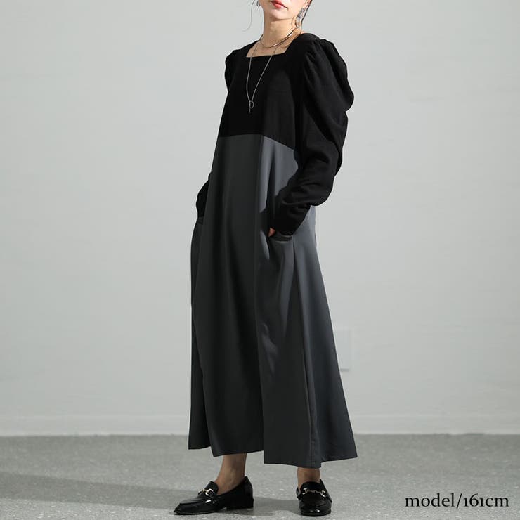 チャコール | 大きいサイズ レディース ワンピース | GOLDJAPAN　大きいサイズ専門店