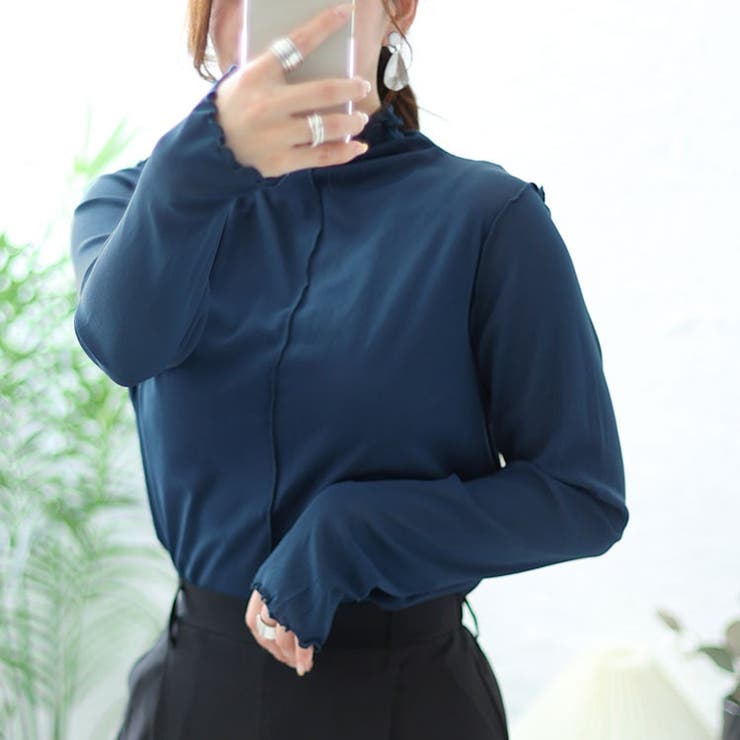 ブルー | 大きいサイズ レディース トップス | GOLDJAPAN　大きいサイズ専門店