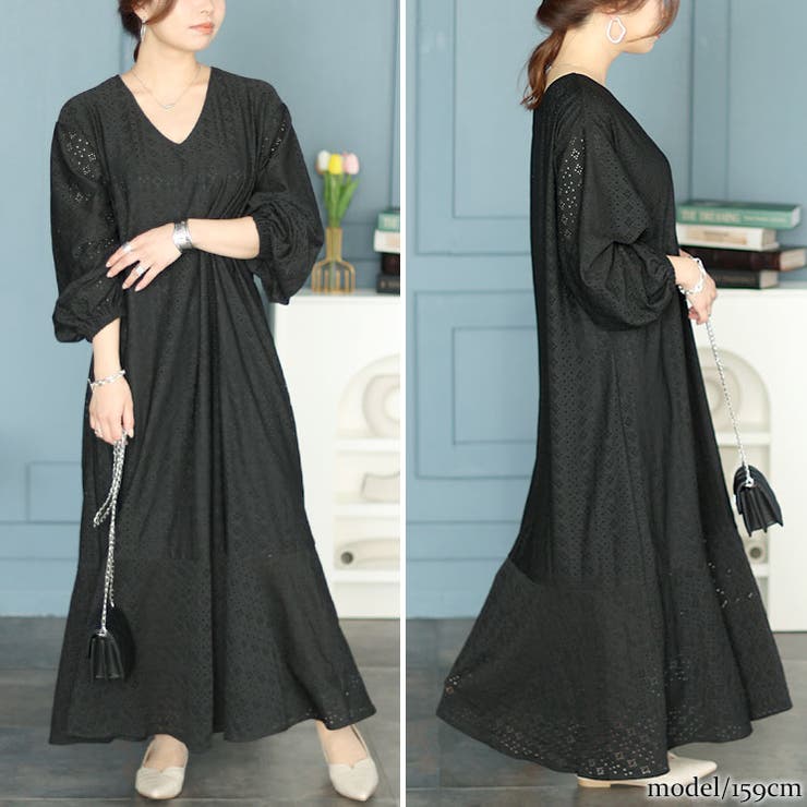 ブラック | 大きいサイズ レディース ワンピース | GOLDJAPAN　大きいサイズ専門店