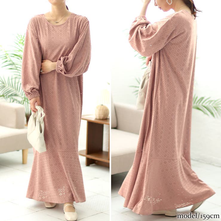 モーブピンク | 大きいサイズ レディース ワンピース | GOLDJAPAN　大きいサイズ専門店