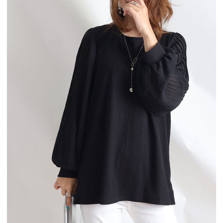 ブラック | 大きいサイズ レディース トップス | GOLDJAPAN　大きいサイズ専門店