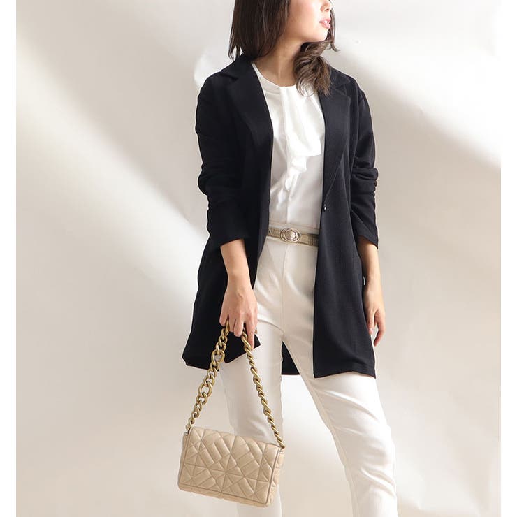 ブラック | 大きいサイズ レディース アウター | GOLDJAPAN　大きいサイズ専門店