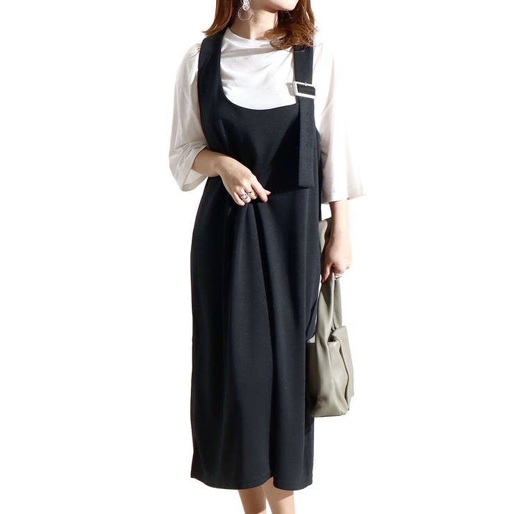 ブラック | 大きいサイズ レディース ワンピース | GOLDJAPAN　大きいサイズ専門店