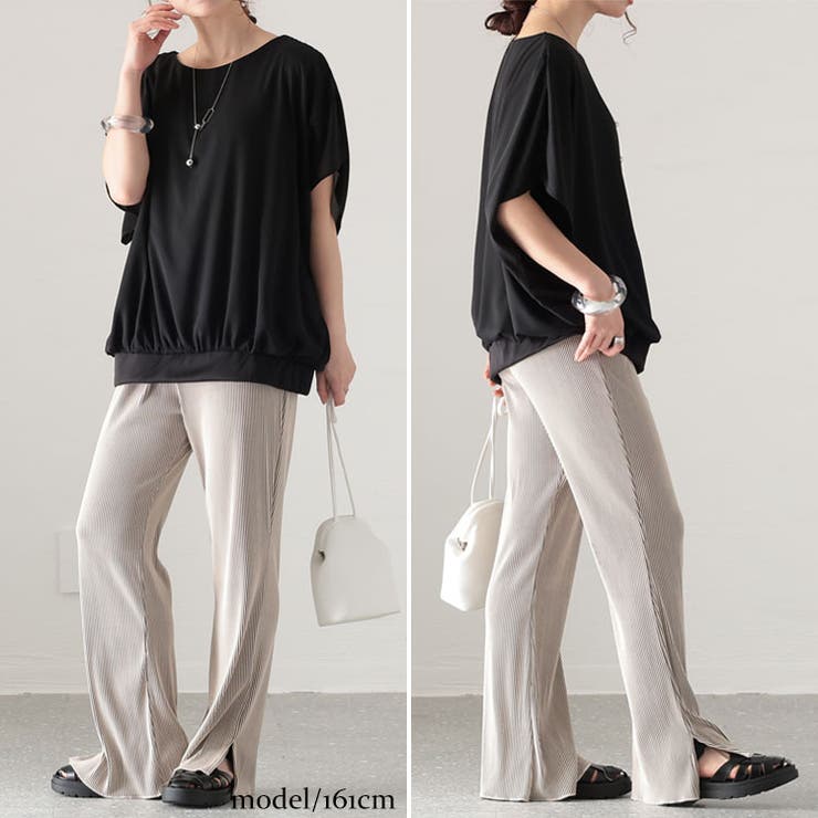 ブラック | 大きいサイズ レディース トップス | GOLDJAPAN　大きいサイズ専門店