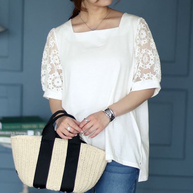 アイボリー | 大きいサイズ レディース トップス | GOLDJAPAN　大きいサイズ専門店