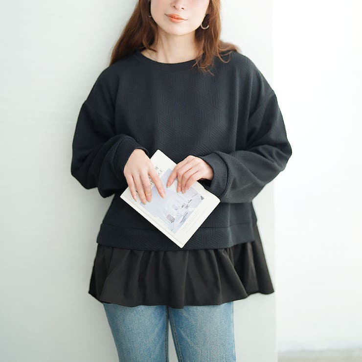 ブラック | 大きいサイズ レディース トップス | GOLDJAPAN　大きいサイズ専門店