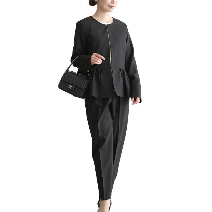 ブラック | 大きいサイズ レディース スーツ | GOLDJAPAN　大きいサイズ専門店