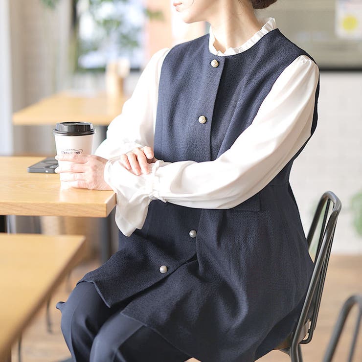 ネイビー | 大きいサイズ レディース スーツ | GOLDJAPAN　大きいサイズ専門店