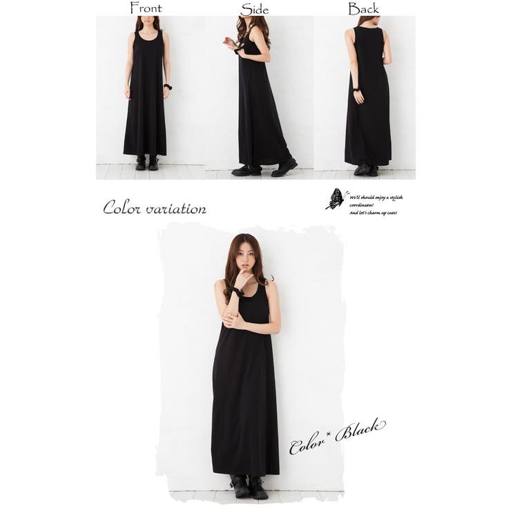 ワンピース ノースリーブ ノースリーブワンピース 品番 Gj Goldjapan 大きいサイズ専門店 ゴールドジャパン のレディースファッション通販 Shoplist ショップリスト