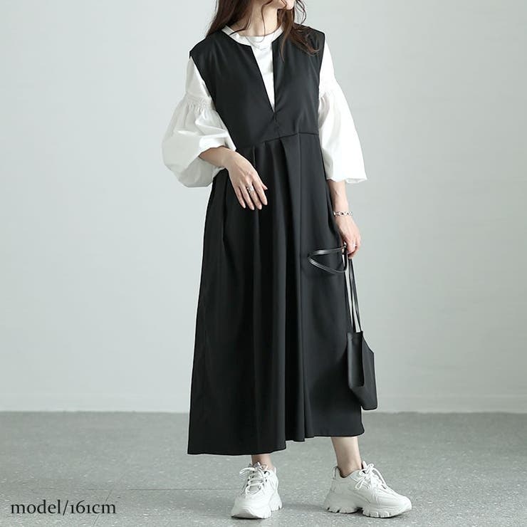 ブラック | 大きいサイズ レディース ワンピース | GOLDJAPAN　大きいサイズ専門店