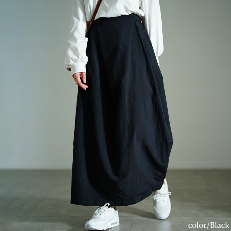 ブラック | 大きいサイズ レディース スカート | GOLDJAPAN　大きいサイズ専門店