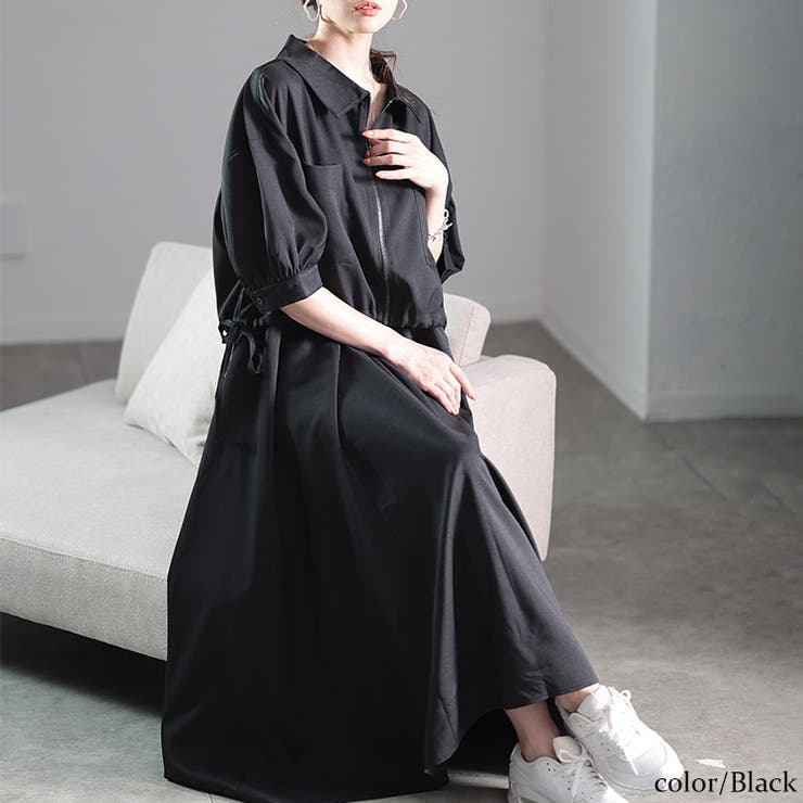 ブラック | 大きいサイズ レディース ワンピース | GOLDJAPAN 大きいサイズ専門店