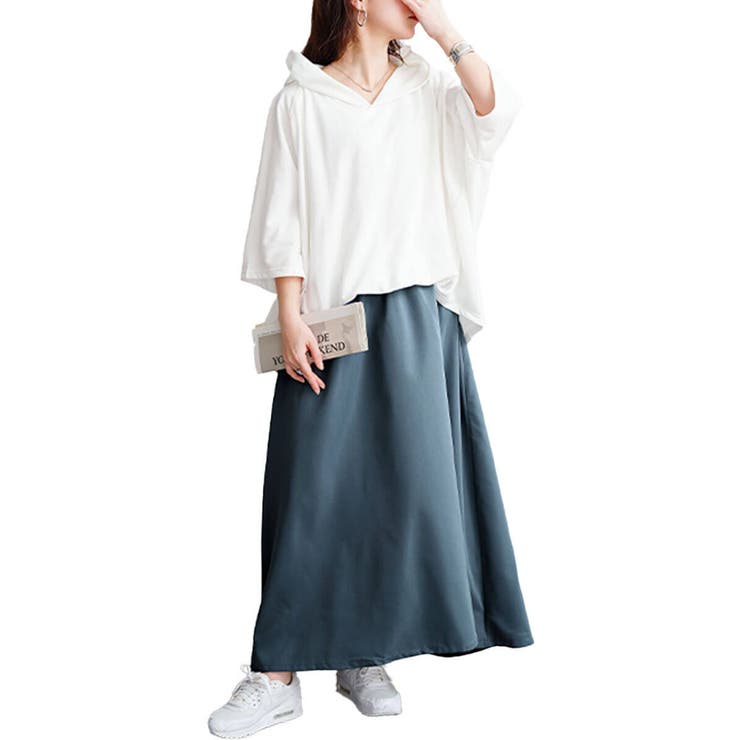 ブルー | 大きいサイズ レディース ワンピース | GOLDJAPAN　大きいサイズ専門店