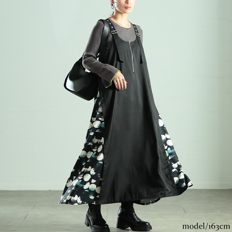 ブラック | 大きいサイズ レディース ワンピース | GOLDJAPAN　大きいサイズ専門店