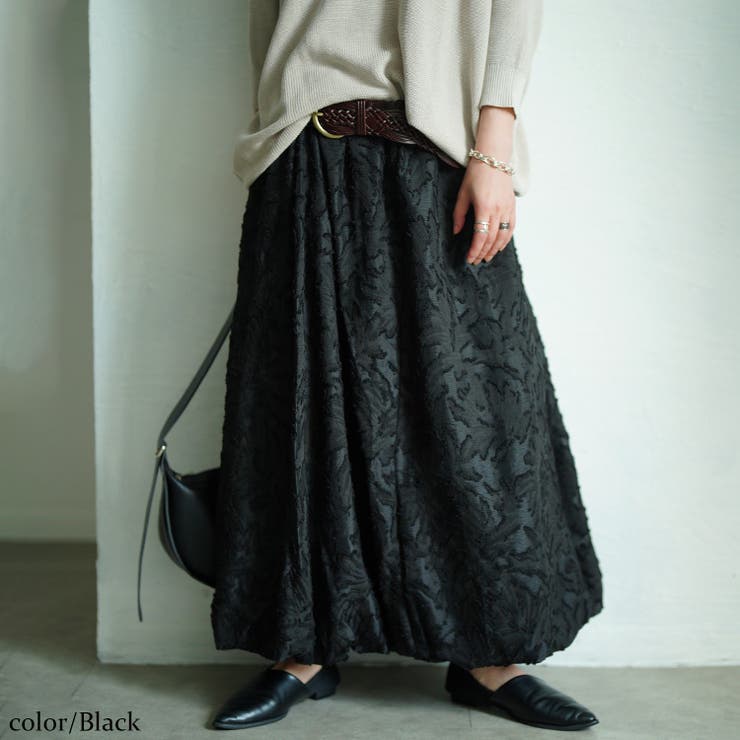 ブラック | 大きいサイズ レディース スカート | GOLDJAPAN　大きいサイズ専門店