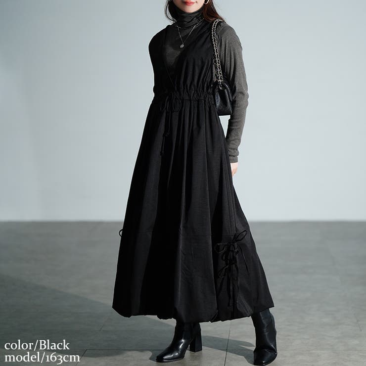 ブラック | 大きいサイズ レディース ワンピース | GOLDJAPAN　大きいサイズ専門店