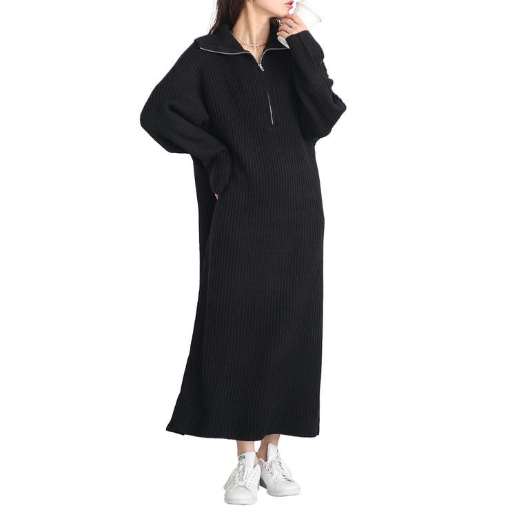 ブラック | 大きいサイズ レディース ワンピース | GOLDJAPAN　大きいサイズ専門店