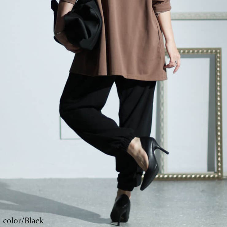 ブラック | 大きいサイズ レディース ボトムス | GOLDJAPAN　大きいサイズ専門店