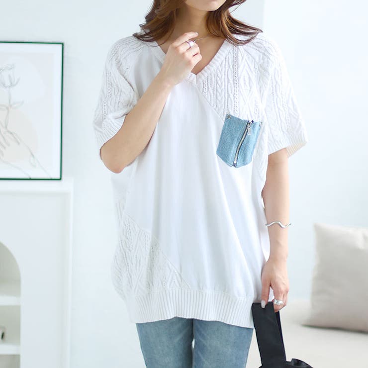 ホワイト | 大きいサイズ レディース トップス | GOLDJAPAN　大きいサイズ専門店