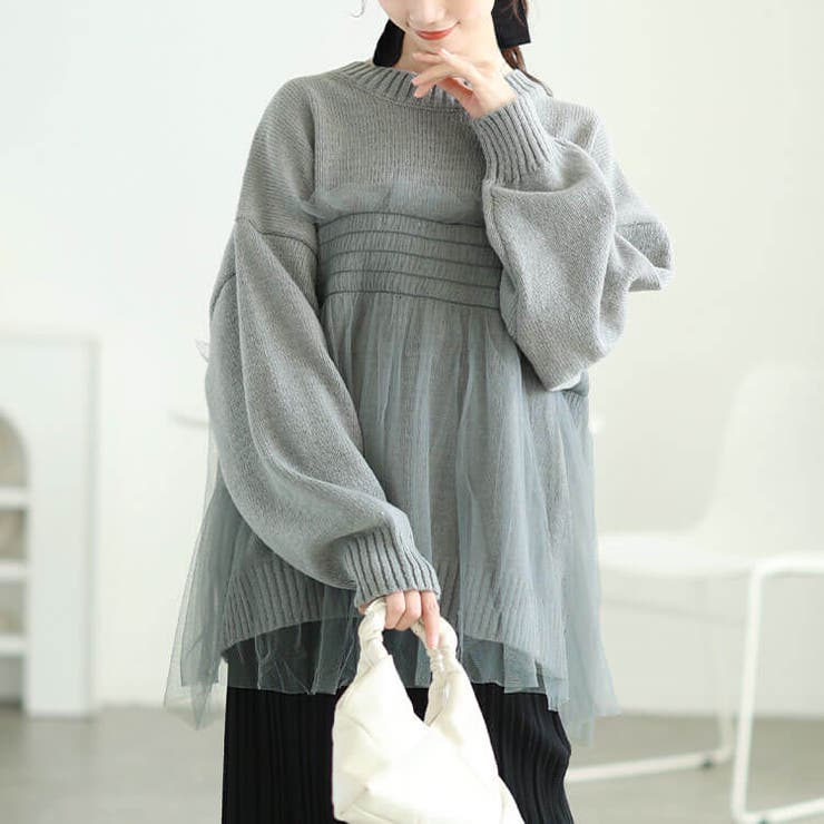 グレー | 大きいサイズ レディース トップス | GOLDJAPAN　大きいサイズ専門店