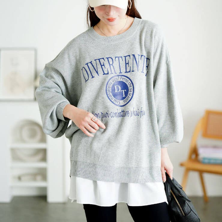 ライトグレー | 大きいサイズ レディース トップス | GOLDJAPAN　大きいサイズ専門店