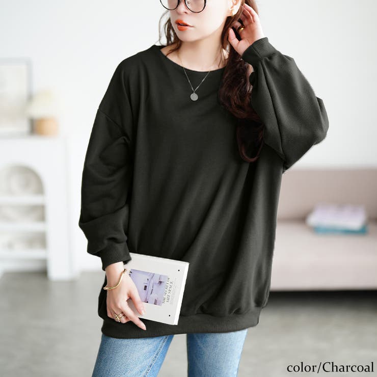 チャコール | 大きいサイズ レディース トップス | GOLDJAPAN　大きいサイズ専門店