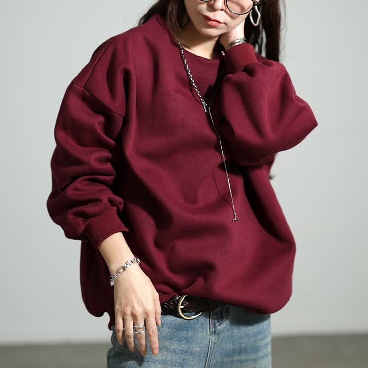 ワイン | 大きいサイズ レディース トップス | GOLDJAPAN　大きいサイズ専門店