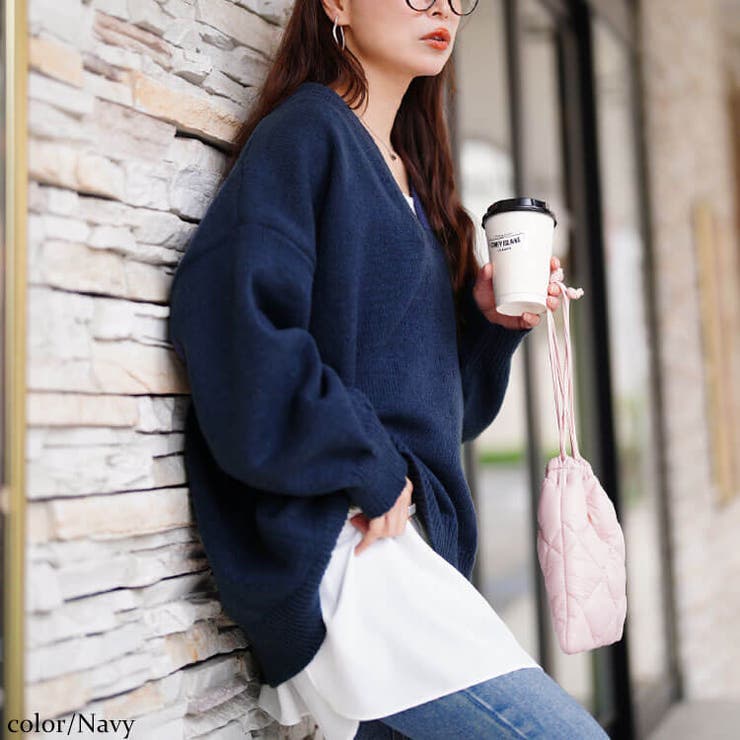 ネイビー | 大きいサイズ レディース トップス | GOLDJAPAN　大きいサイズ専門店