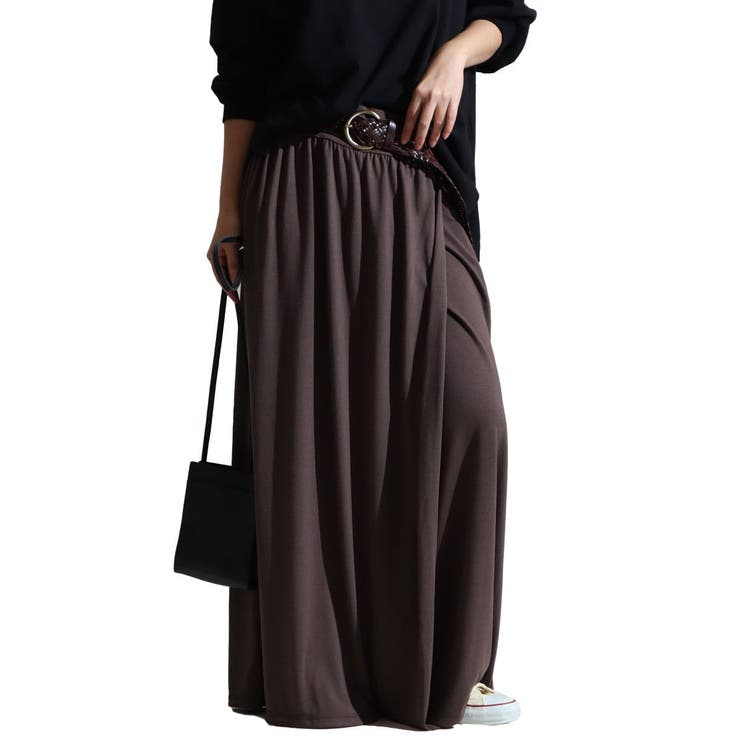 ブラウン | 大きいサイズ レディース ボトムス | GOLDJAPAN　大きいサイズ専門店