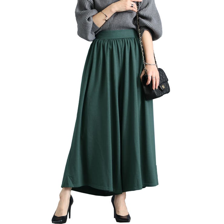 グリーン | 大きいサイズ レディース ボトムス | GOLDJAPAN　大きいサイズ専門店