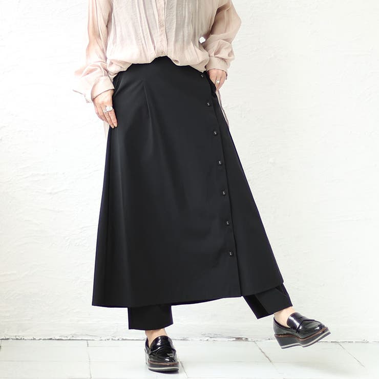 ブラック | 大きいサイズ レディース ボトムス | GOLDJAPAN　大きいサイズ専門店