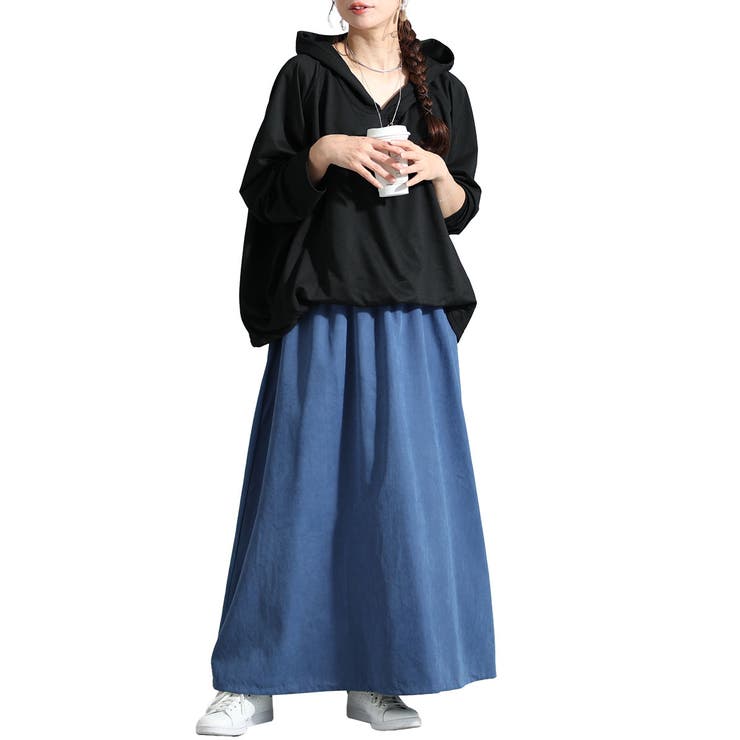 ブルー | 大きいサイズ レディース ワンピース | GOLDJAPAN　大きいサイズ専門店